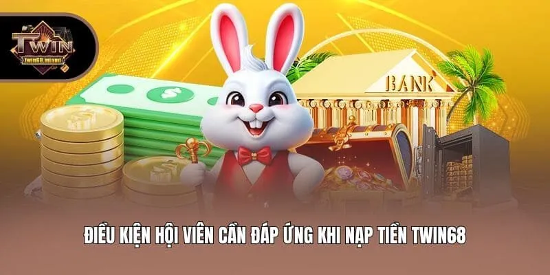 Điều kiện hội viên cần đáp ứng khi nạp tiền Twin68